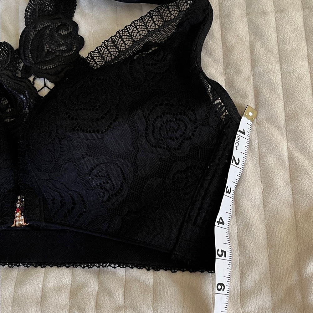 😃Elegant Black Lace Bra - Picture 3 of 11